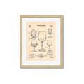 Picture of The Anatomy of a Wine Glass _GroupedProduct_Rectangle_Portrait_Framed_Matted_
