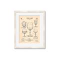 Picture of The Anatomy of a Wine Glass _GroupedProduct_Rectangle_Portrait_Framed_Matted_