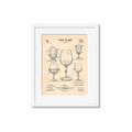 Picture of The Anatomy of a Wine Glass _GroupedProduct_Rectangle_Portrait_Framed_Matted_
