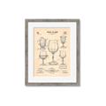 Picture of The Anatomy of a Wine Glass _GroupedProduct_Rectangle_Portrait_Framed_Matted_