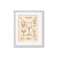 Picture of The Anatomy of a Wine Glass _GroupedProduct_Rectangle_Portrait_Framed_Matted_