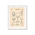 Picture of The Anatomy of a Wine Glass _GroupedProduct_Rectangle_Portrait_Framed_Matted_