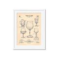 Picture of The Anatomy of a Wine Glass _GroupedProduct_Rectangle_Portrait_Framed_Matted_