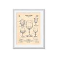 Picture of The Anatomy of a Wine Glass _GroupedProduct_Rectangle_Portrait_Framed_Matted_