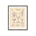 Picture of The Anatomy of a Wine Glass _GroupedProduct_Rectangle_Portrait_Framed_Matted_