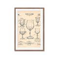 Picture of The Anatomy of a Wine Glass _GroupedProduct_Rectangle_Portrait_Framed_Matted_