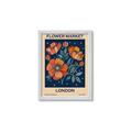 Picture of Flower Market: London _GroupedProduct_Rectangle_Portrait_Framed_Matted_