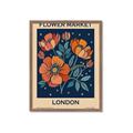 Picture of Flower Market: London _GroupedProduct_Rectangle_Portrait_Framed_Matted_