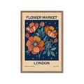 Picture of Flower Market: London _GroupedProduct_Rectangle_Portrait_Framed_Matted_