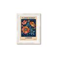 Picture of Flower Market: London _GroupedProduct_Rectangle_Portrait_Framed_Matted_