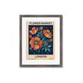 Picture of Flower Market: London _GroupedProduct_Rectangle_Portrait_Framed_Matted_