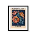 Picture of Flower Market: London _GroupedProduct_Rectangle_Portrait_Framed_Matted_