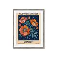 Picture of Flower Market: London _GroupedProduct_Rectangle_Portrait_Framed_Matted_