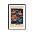 Picture of Flower Market: London _GroupedProduct_Rectangle_Portrait_Framed_Matted_