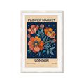 Picture of Flower Market: London _GroupedProduct_Rectangle_Portrait_Framed_Matted_