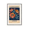 Picture of Flower Market: London _GroupedProduct_Rectangle_Portrait_Framed_Matted_