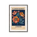 Picture of Flower Market: London _GroupedProduct_Rectangle_Portrait_Framed_Matted_