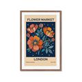 Picture of Flower Market: London _GroupedProduct_Rectangle_Portrait_Framed_Matted_