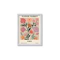 Picture of Flower Market: Paris I _GroupedProduct_Rectangle_Portrait_Framed_Matted_