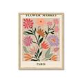 Picture of Flower Market: Paris I _GroupedProduct_Rectangle_Portrait_Framed_Matted_