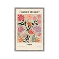 Picture of Flower Market: Paris I _GroupedProduct_Rectangle_Portrait_Framed_Matted_