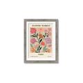 Picture of Flower Market: Paris I _GroupedProduct_Rectangle_Portrait_Framed_Matted_