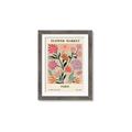 Picture of Flower Market: Paris I _GroupedProduct_Rectangle_Portrait_Framed_Matted_