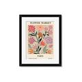 Picture of Flower Market: Paris I _GroupedProduct_Rectangle_Portrait_Framed_Matted_