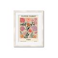 Picture of Flower Market: Paris I _GroupedProduct_Rectangle_Portrait_Framed_Matted_