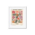 Picture of Flower Market: Paris I _GroupedProduct_Rectangle_Portrait_Framed_Matted_