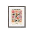 Picture of Flower Market: Paris I _GroupedProduct_Rectangle_Portrait_Framed_Matted_
