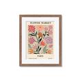 Picture of Flower Market: Paris I _GroupedProduct_Rectangle_Portrait_Framed_Matted_
