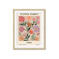 Picture of Flower Market: Paris I _GroupedProduct_Rectangle_Portrait_Framed_Matted_