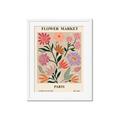 Picture of Flower Market: Paris I _GroupedProduct_Rectangle_Portrait_Framed_Matted_