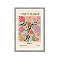 Picture of Flower Market: Paris I _GroupedProduct_Rectangle_Portrait_Framed_Matted_