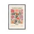 Picture of Flower Market: Paris I _GroupedProduct_Rectangle_Portrait_Framed_Matted_