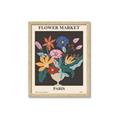 Picture of Flower Market: Paris II _GroupedProduct_Rectangle_Portrait_Framed_Matted_