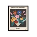 Picture of Flower Market: Paris II _GroupedProduct_Rectangle_Portrait_Framed_Matted_