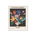 Picture of Flower Market: Paris II _GroupedProduct_Rectangle_Portrait_Framed_Matted_