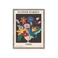 Picture of Flower Market: Paris II _GroupedProduct_Rectangle_Portrait_Framed_Matted_