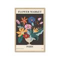 Picture of Flower Market: Paris II _GroupedProduct_Rectangle_Portrait_Framed_Matted_