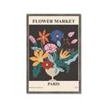 Picture of Flower Market: Paris II _GroupedProduct_Rectangle_Portrait_Framed_Matted_