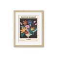 Picture of Flower Market: Paris II _GroupedProduct_Rectangle_Portrait_Framed_Matted_