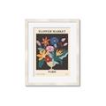 Picture of Flower Market: Paris II _GroupedProduct_Rectangle_Portrait_Framed_Matted_