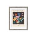 Picture of Flower Market: Paris II _GroupedProduct_Rectangle_Portrait_Framed_Matted_