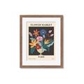 Picture of Flower Market: Paris II _GroupedProduct_Rectangle_Portrait_Framed_Matted_