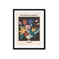 Picture of Flower Market: Paris II _GroupedProduct_Rectangle_Portrait_Framed_Matted_