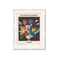 Picture of Flower Market: Paris II _GroupedProduct_Rectangle_Portrait_Framed_Matted_