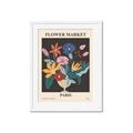 Picture of Flower Market: Paris II _GroupedProduct_Rectangle_Portrait_Framed_Matted_