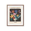 Picture of Flower Market: Paris II _GroupedProduct_Rectangle_Portrait_Framed_Matted_